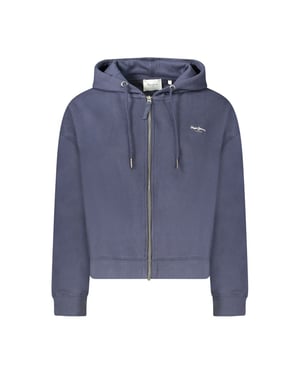 Pepe Jeans Blauwe Katoenen Dames Hoodie
