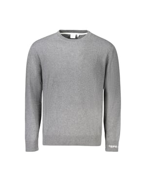 Pepe Jeans Grigio Katoenen Mannen Trui