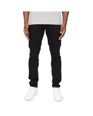 Crosshatch Heren Barbeck Slim Jeans (Massief zwart)