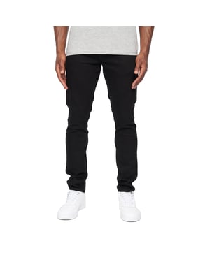 Crosshatch Heren Barbeck Slim Jeans (Massief zwart)