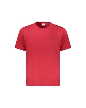 Pepe Jeans Rode Katoenen Heren T-Shirt