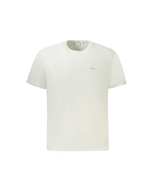 Pepe Jeans Bianco Katoenen Heren T-shirt