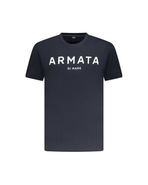 Armata Di Mare Blauwe Katoenen Heren T-shirt