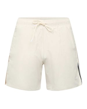 Boss Iconic Logo badshorts för herrar (Vit)