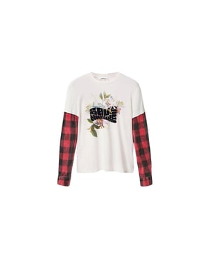 Desigual Witte Katoenen T-Shirt