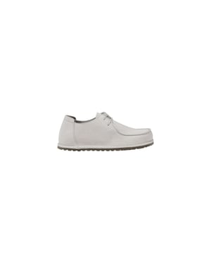 Birkenstock Witte Leren Instappers