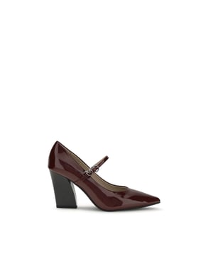 PINKO Bordeaux Kalfsleer Bos Taurus Hakken