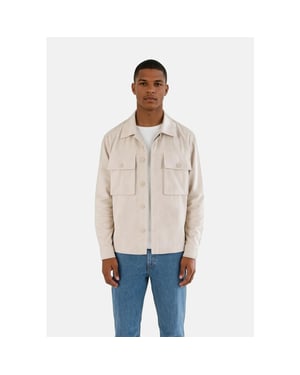 Ciszere Nash vegan suede jacket beige 50029