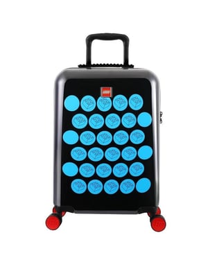 Lego 40L ColourBox Brick Dots Black/Blue Cabin Suitcase