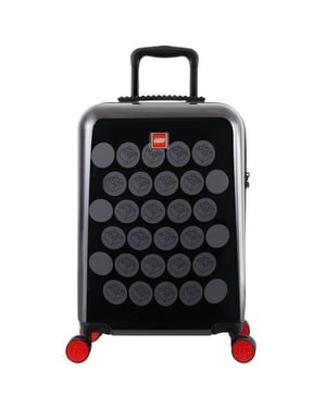 Lego 40L ColourBox Brick Dots Black/Grey Cabin Suitcase