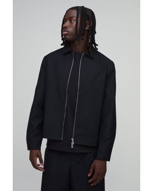 Tailored Zip Up Harrington Co-Ord Jacket