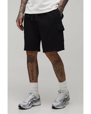 Tall Basic Relaxed Fit Cargo Jersey Short