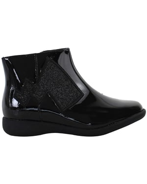 Clarks Etch Trail K. Kids Black Boots
