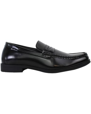 Ben Sherman Spring 2 Mens Black Boat Shoes