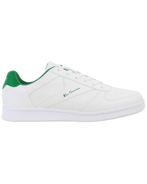 Ben Sherman Campus Wide Mens White Trainers