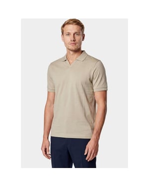 Bos Bright Blue Polo korte mouw riva kraag 5900.426/620
