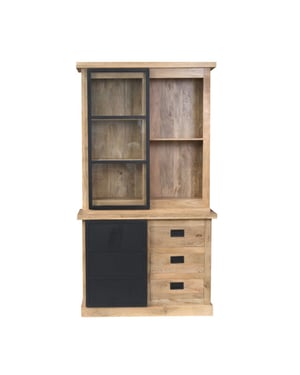 Starfurn vitrinekast noa - 45x120x220 cm