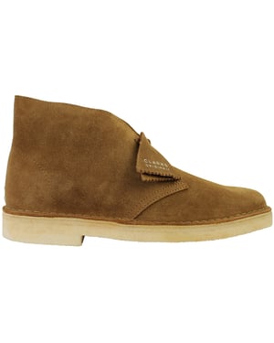 Clarks Desert Womens Dark Sand Boots