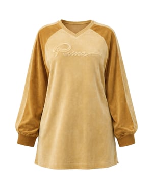Puma x Rihanna Fenty Velour Womens Brown Sweater