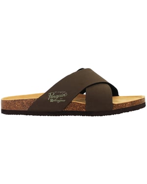 Penguin Pack Heren Bruine Slippers