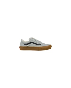 Vans Grå Syntetläder Låg Top Sneakers