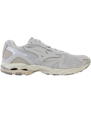 Mizuno Wave Rider 10 Mens Grey Trainers