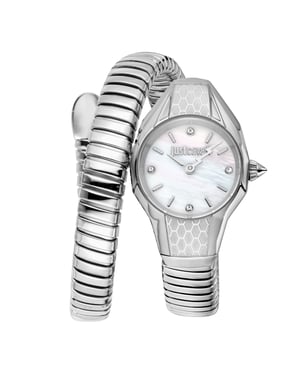 Just Cavalli Women's Snake 316L Stainless Steel Watch