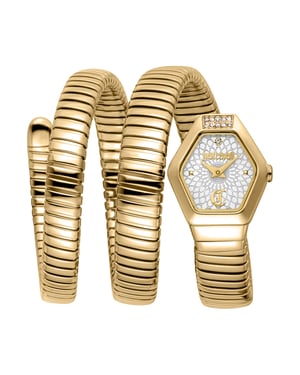 Just Cavalli Women's Snake 316L Stainless Steel Watch