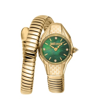 Just Cavalli Women's Snake 316L Stainless Steel Watch