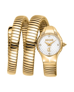Just Cavalli Women's Snake 316L Stainless Steel Watch