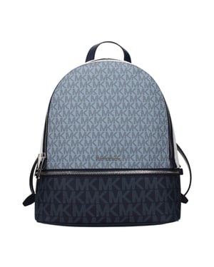 Michael Kors Blauwe Stof Rugzak