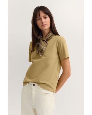 Bugatti Damen T-shirt met ronde hals