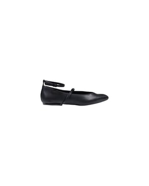 Armani Exchange Zwarte Polyester Platform Hakken