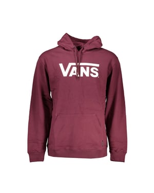 Vans Rood Katoenen Heren Sweatshirt met Kap