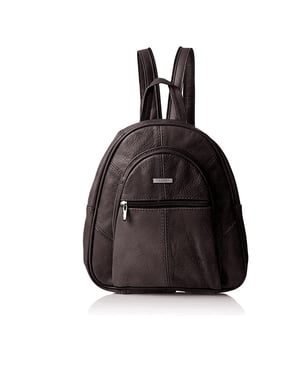 Women's Genuine Leather Backpack in Brown
