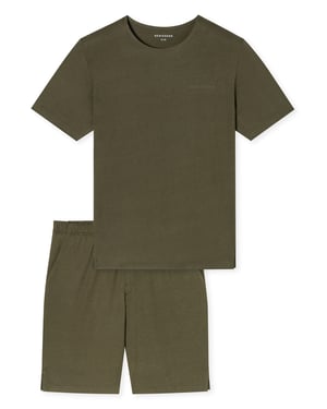 Schiesser Män Pyjamas Modern Bonded