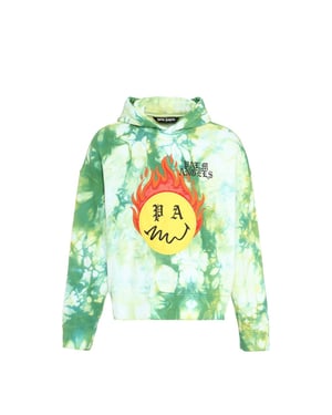 Palm Angels Bicolor Katoenen Sweatshirt