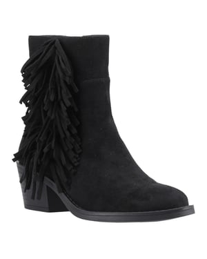 Rocket Dog Dames/Dames Yankee Tassel Cowboylaarzen (Zwart)