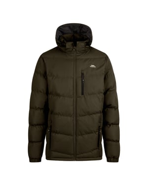Trespass Mens Blustery Padded Jacket (Dark Vine)
