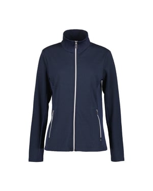 Luhta ilvesoja fleece sweater met rits dames -