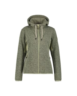 Icepeak mattawa fleece sweater met rits dames -