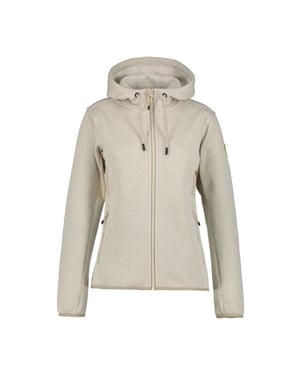 Icepeak mattawa fleece sweater met rits dames -