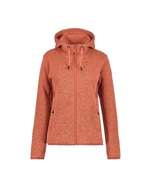 Icepeak mattawa fleece sweater met rits dames -