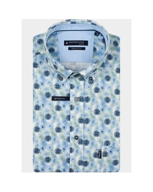 Giordano Overhemd korte mouw heren league short sleeve button do 616018/70
