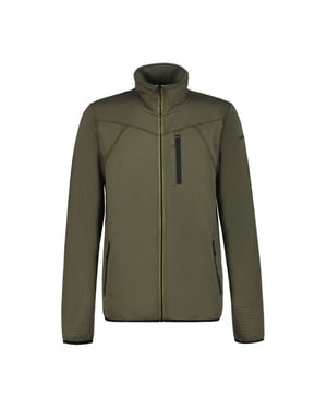 Icepeak berthold fleece sweater met rits heren -