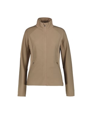 Luhta alku fleece sweater met rits dames -
