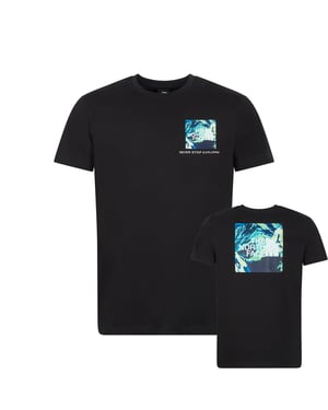 The North Face Men’s Heat Map Short Sleeve T-Shirt Black