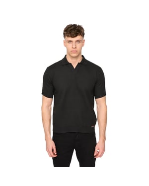 Duck and Cover Heren Morwin Poloshirt (Zwart)