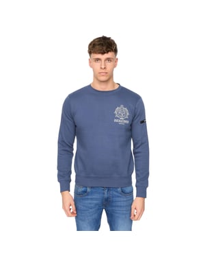 Duck and Cover Heren Stoneham Crew Neck Sweatshirt (Denim Blauw)