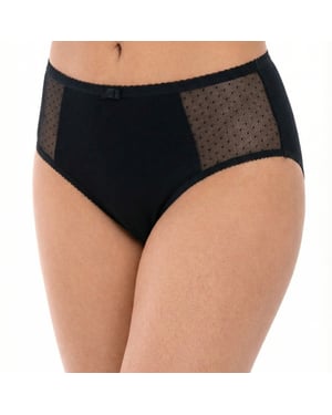 Damernas menstruationsunderkläder boxershorts för medelflöde D0BZ5